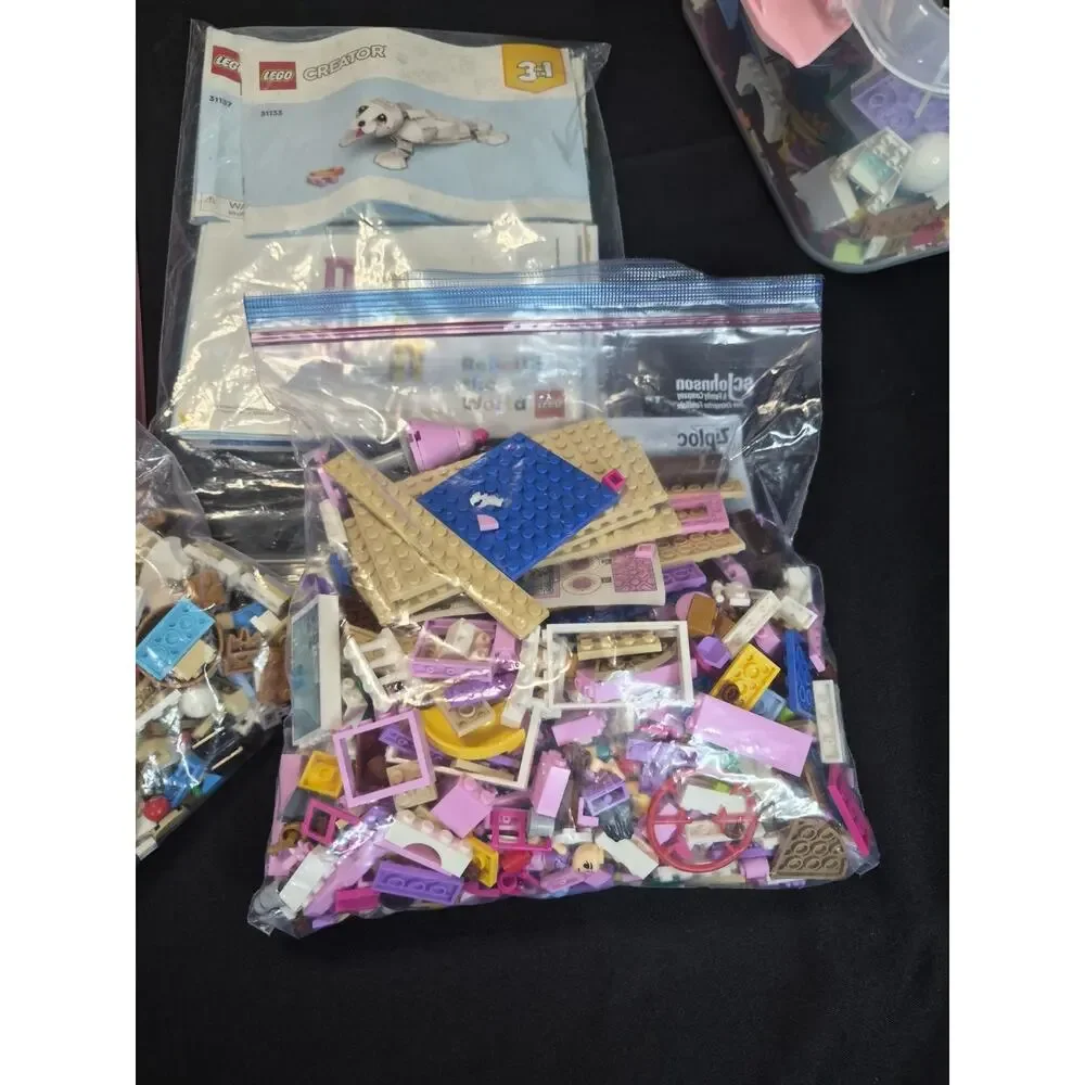 Lego 41154 Disney Cinderella Dream Castle 2018 Retired Castle + Extra Misc Sets